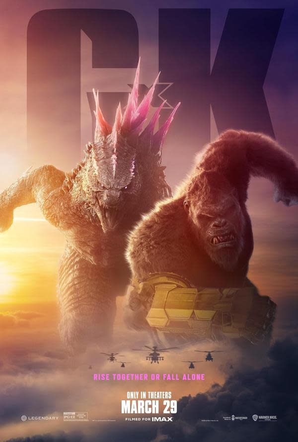 Póster de Godzilla y Kong: El nuevo imperio (imagen: IMDb)