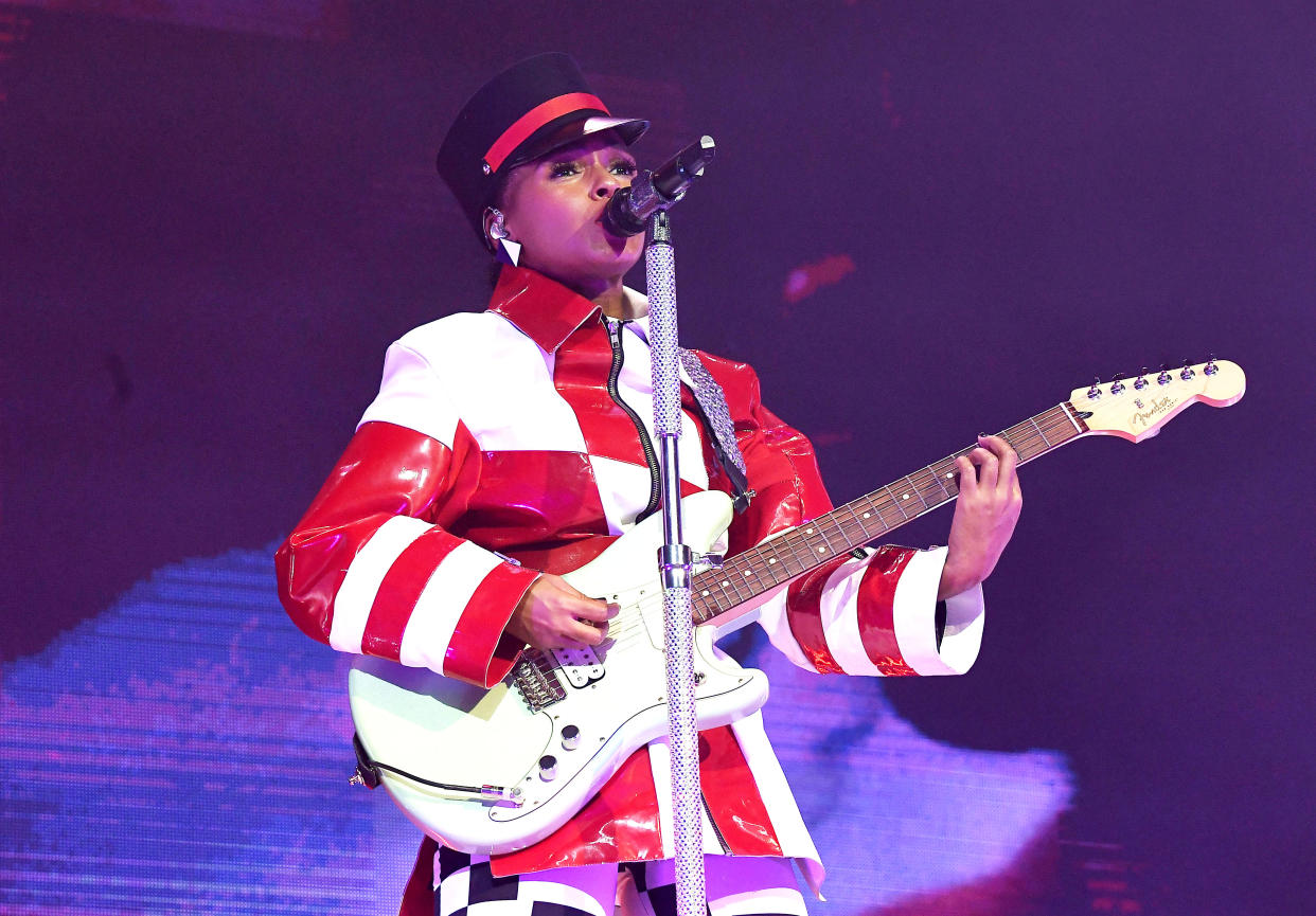 ATLANTA, GA - AUGUST 04:  Singer/songwriter Janelle Monae performs during her 