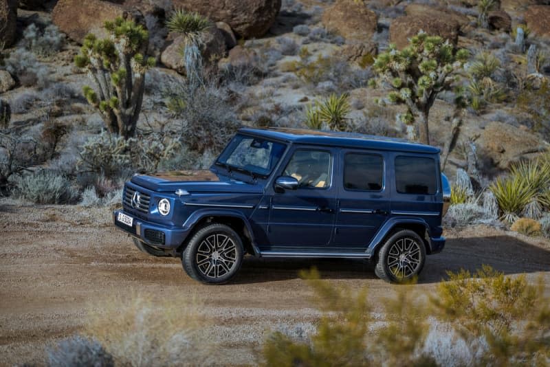 The Mercedes G-Class, an off-road classic for almost 50 years now, is still getting updates. Mercedes-Benz AG/dpa