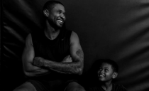 <p>The singer had a supercute workout buddy, his son Usher V (aka “Cinco”), over the weekend. (Photo: <a rel="nofollow noopener" href="https://www.instagram.com/p/BaApdQ6l9OP/?hl=en&taken-by=usher" target="_blank" data-ylk="slk:Usher via Instagram;elm:context_link;itc:0;sec:content-canvas" class="link ">Usher via Instagram</a>) </p>