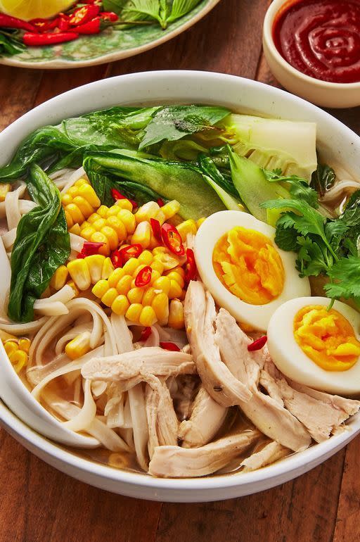 Chicken Broth With Noodles