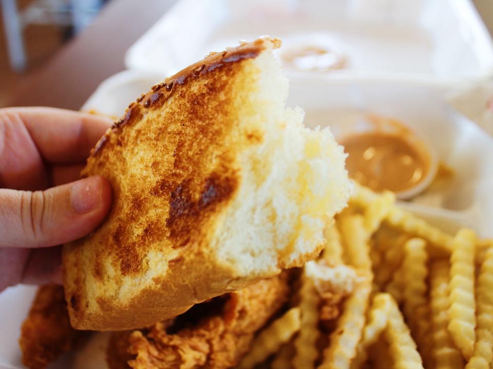 raising canes texas toast