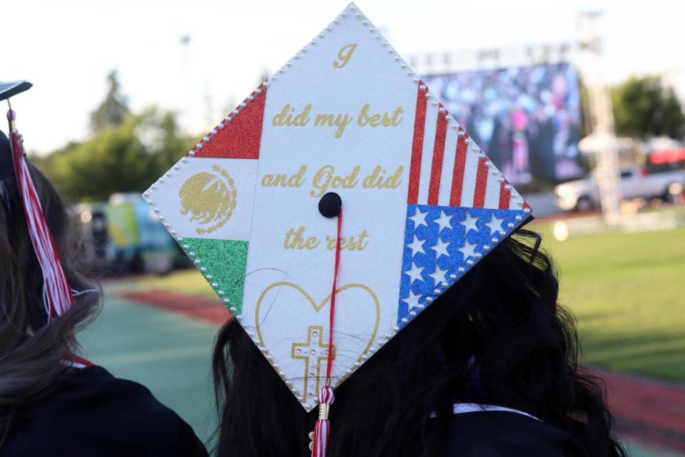 The Class of 2023 broke another record for Fresno City College: 2,687 students were eligible to participate in the ceremony earning 2,849 degrees. Fresno City College commencement on Friday, May 19 at Ratcliffe Stadium.