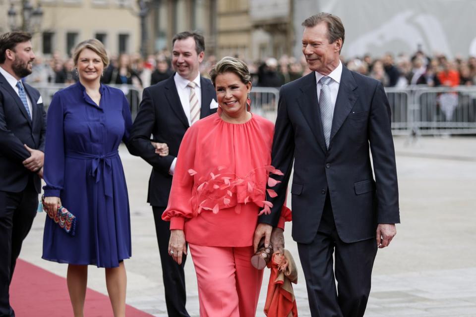 civil wedding of her royal highness alexandra of luxembourg nicolas bagory at luxembourg city hall