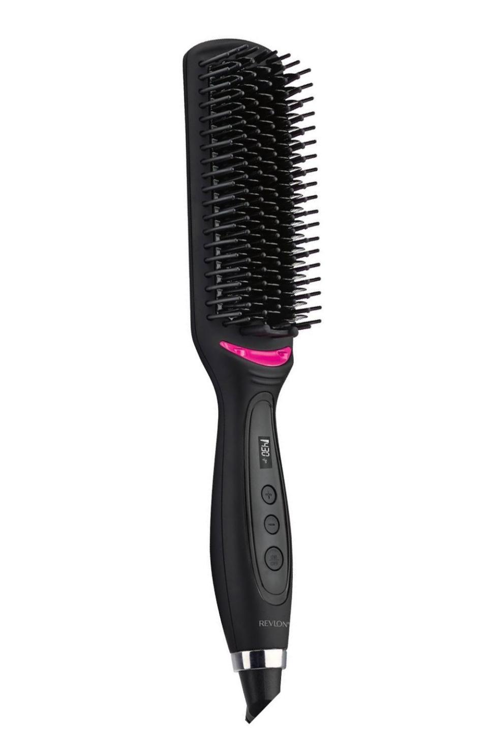 7) Revlon XL Hair Straightening Heated Styling Brush