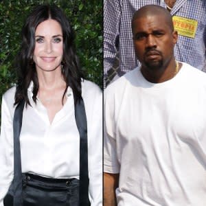 Courteney Cox Mocks Kanye West for Saying ‘Friends’ Isn't Funny