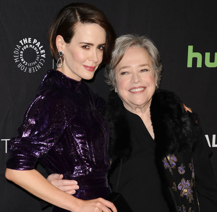 Kathy Bates just started the best rumor about Sarah Paulson and “Feud” Season 2