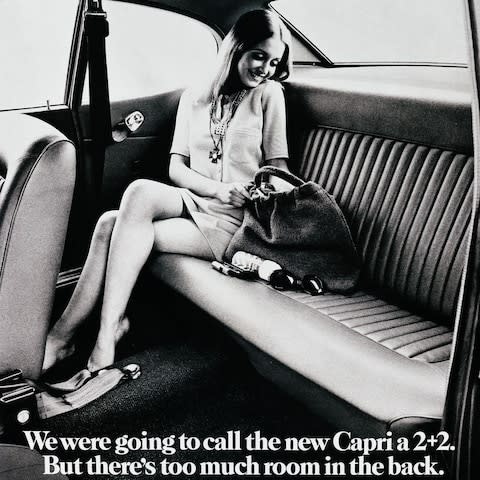 Ford capri advert