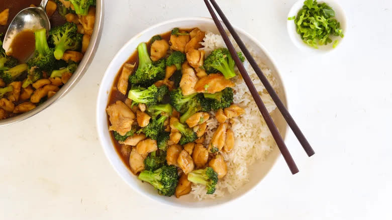 soy chicken and broccoli