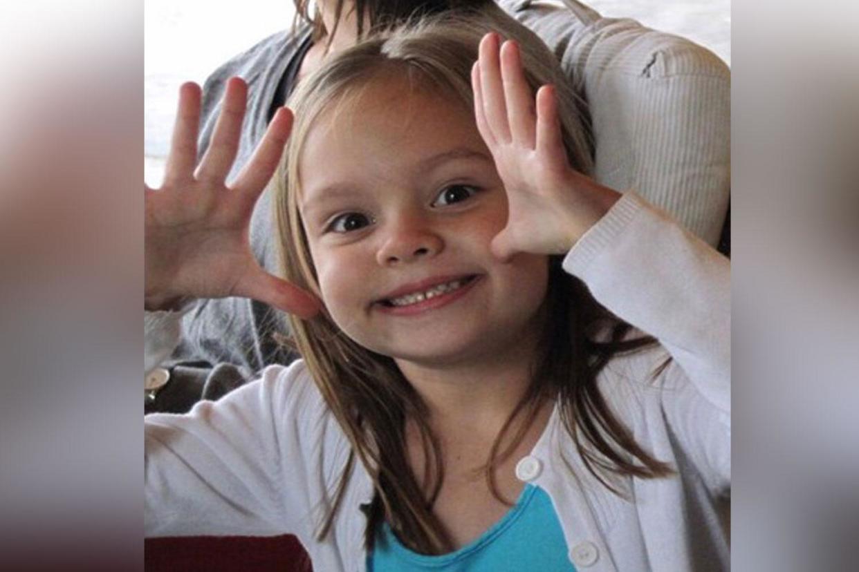 Tragic: Caitlyn, 8, died after being diagnosed with a rare form of cancer