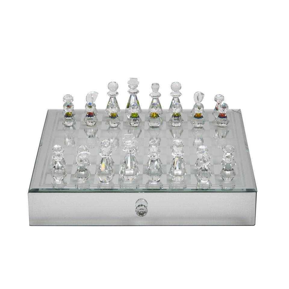 14) Holston Silver Chess Set