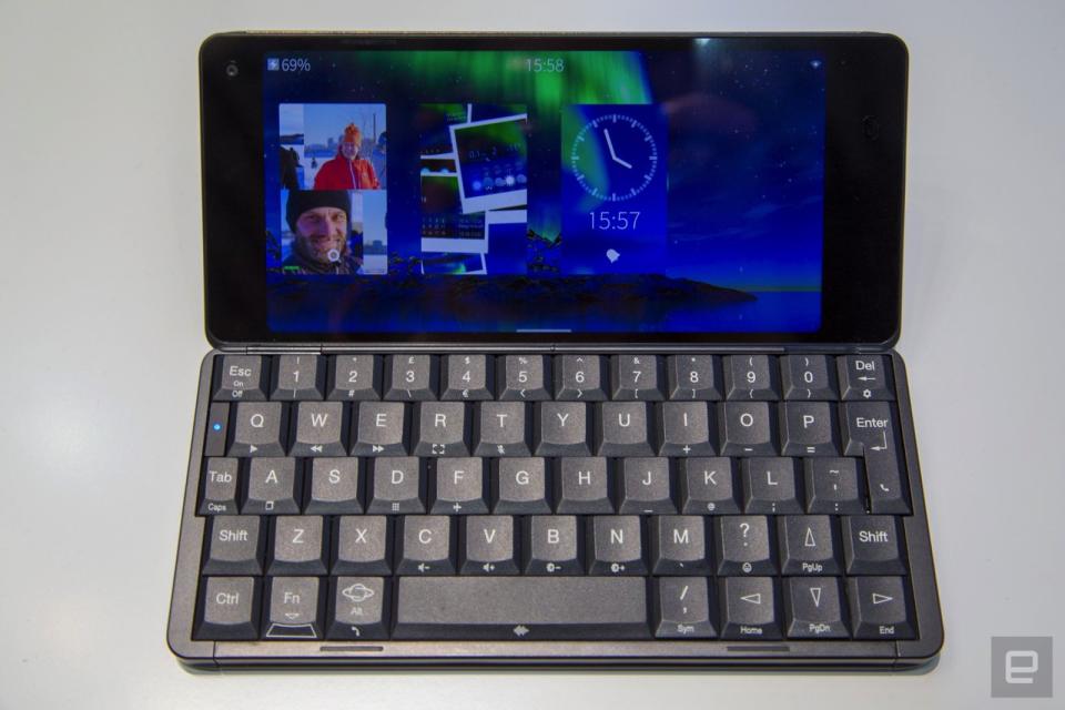The Gemini PDA is a throwback to the days when people thought they needed a