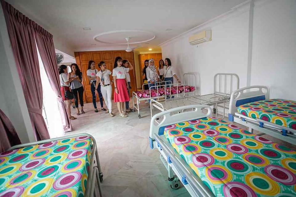 The centre also comes with a room with hospital beds for seniors who require special care. — Picture by Hari Anggara