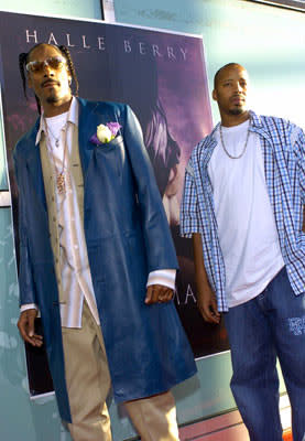 Snoop Dogg and Warren G. at the Hollywood premiere of Warner Brothers' Catwoman
