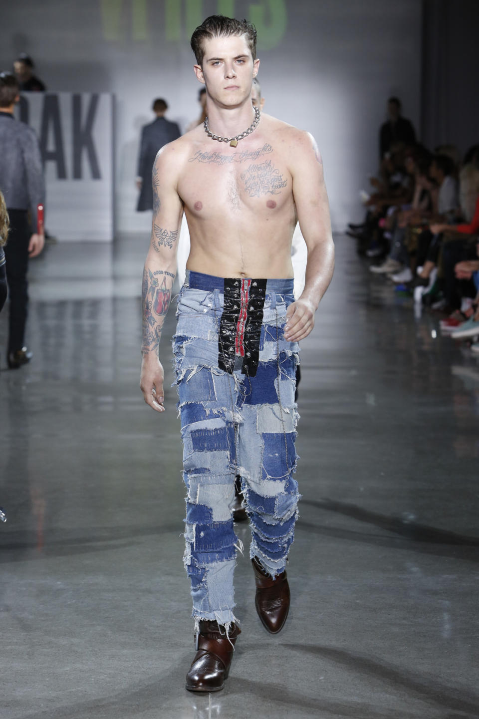 Patchwork Jeans by Kozaburo