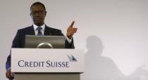 Chief Executive Tidjane Thiam of Swiss bank Credit Suisse addresses the annual news conference in Zurich, Switzerland February 4, 2016. REUTERS/Arnd Wiegmann