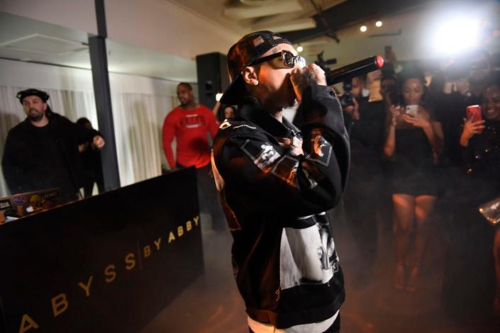 Tyga performs at Abyss By Abby – Arabian Nights Collection Launch Party at Casita Hollywood on January 21, 2020 in Los Angeles, California. (Photo by Vivien Killilea/Getty Images for Abyss By Abby)