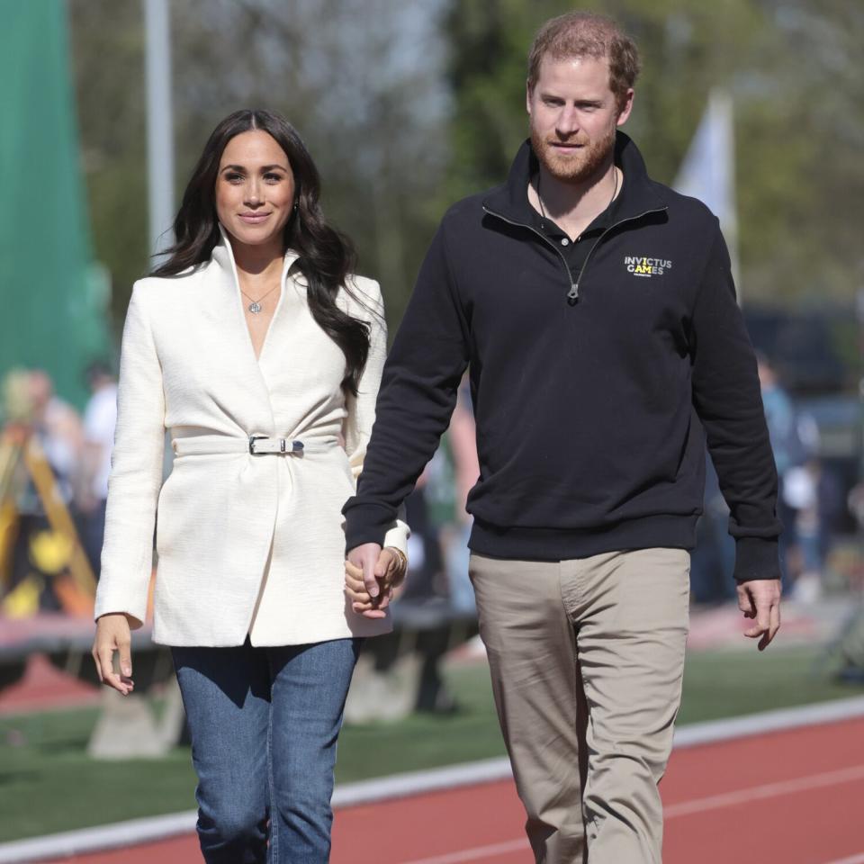 Meghan and Harry Invictus Games