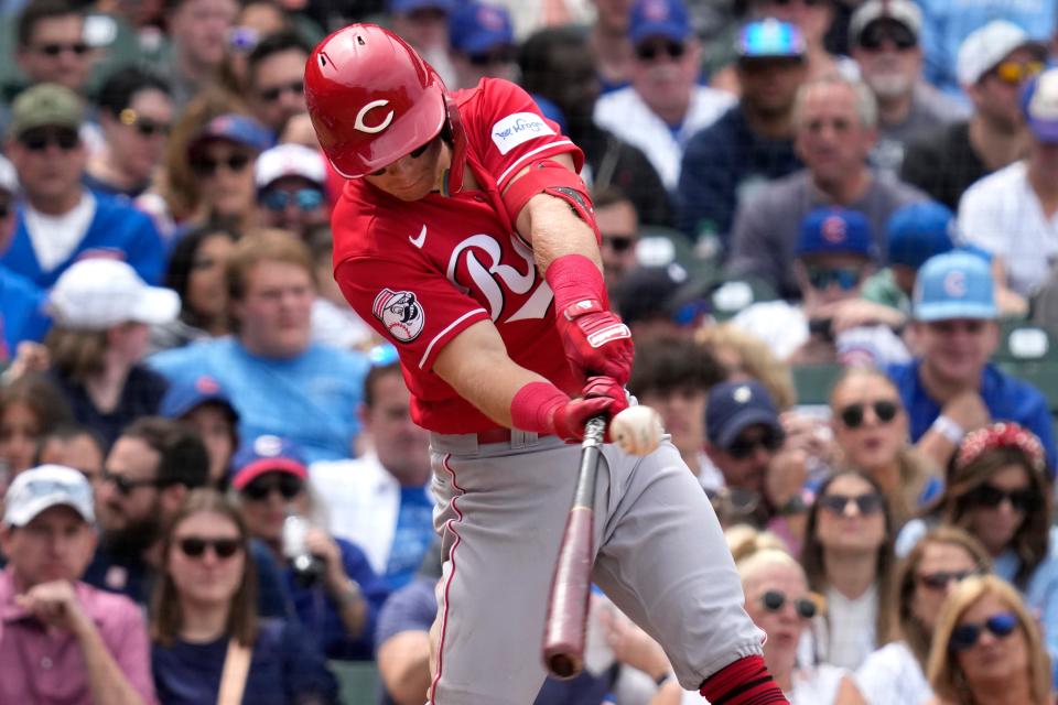 Cincinnati Reds shortstop Matt McLain had four hits on Sunday, but the biggest plays he made were when he took second and third base in the fifth inning.