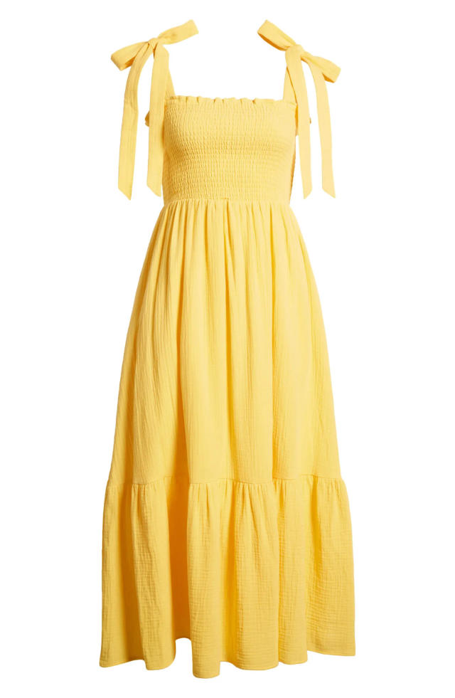 THML Katy Smocked Dress  FINAL SALE – Living In Yellow