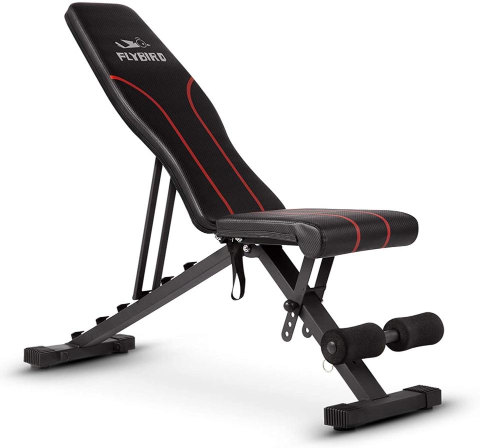 Flybird fitness bench. Image via Amazon.