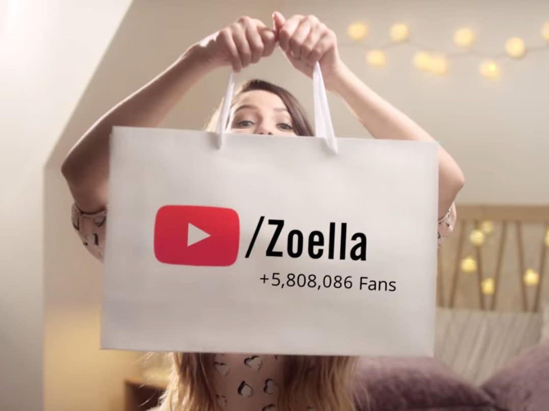 youtube zoella star