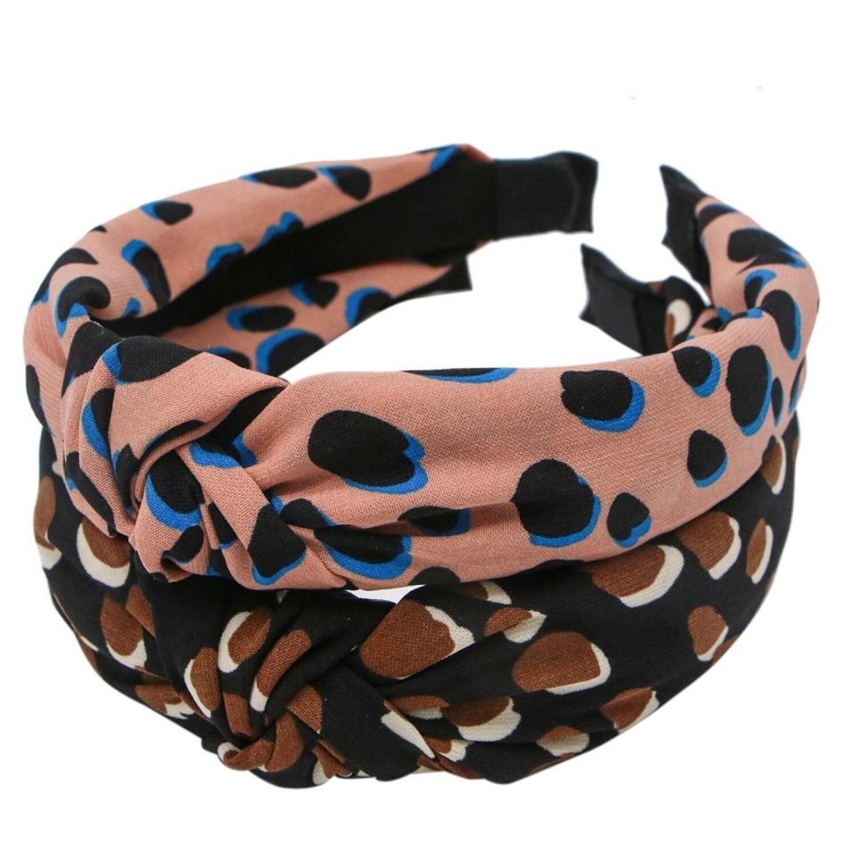 Get this 2-pack of dotted headbands <strong><a href="https://amzn.to/35G7gIp" target="_blank" rel="noopener noreferrer">on Amazon for $10</a></strong>.