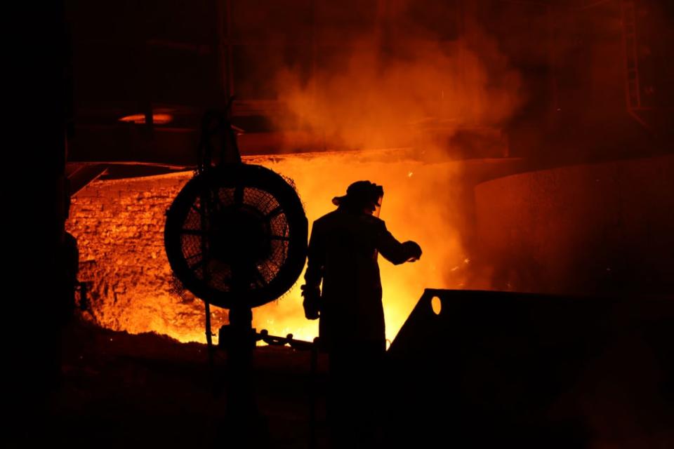 <div class="inline-image__caption"><p>ArcelorMittal steel factory in Kryvyi Rih had restarted production.</p></div> <div class="inline-image__credit">Stefan Weichert</div>