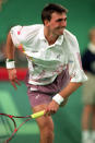 Croatian Goran Ivanisevic reached his career-high singles ranking of world no.2 in 1994. He won Wimbledon as a wildcard in 2001.