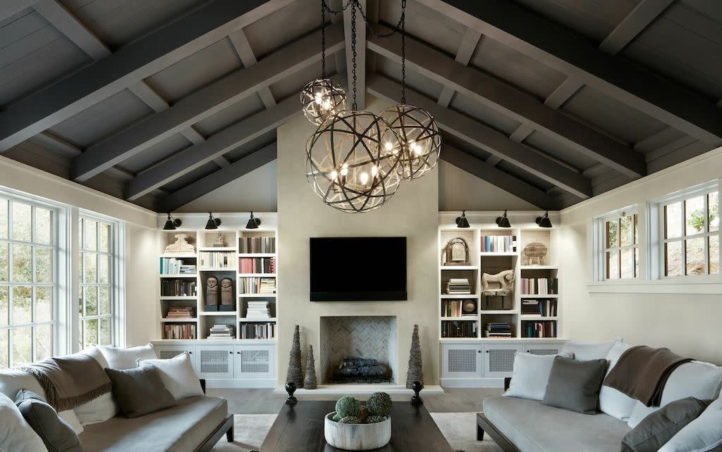 living room chandelier