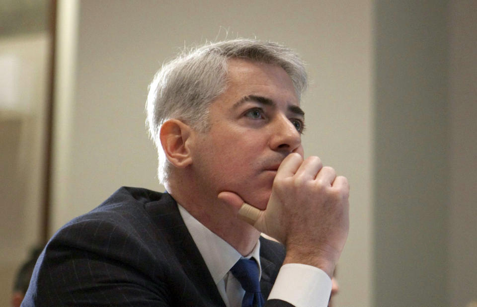 FILE - This Feb. 6, 2012, file photo, shows William Ackman, of Pershing Square Capital Management, in Toronto. On Tuesday, March 11, 2014, Ackman held a public event to detail his firm's claims of how Herbalife is operating as a pyramid scheme in China, violating laws there. On Wednesday, Herbalife Ltd. said that it is facing an inquiry from the Federal Trade Commission. (AP Photo/The Canadian Press, Pawel Dwulit, File)