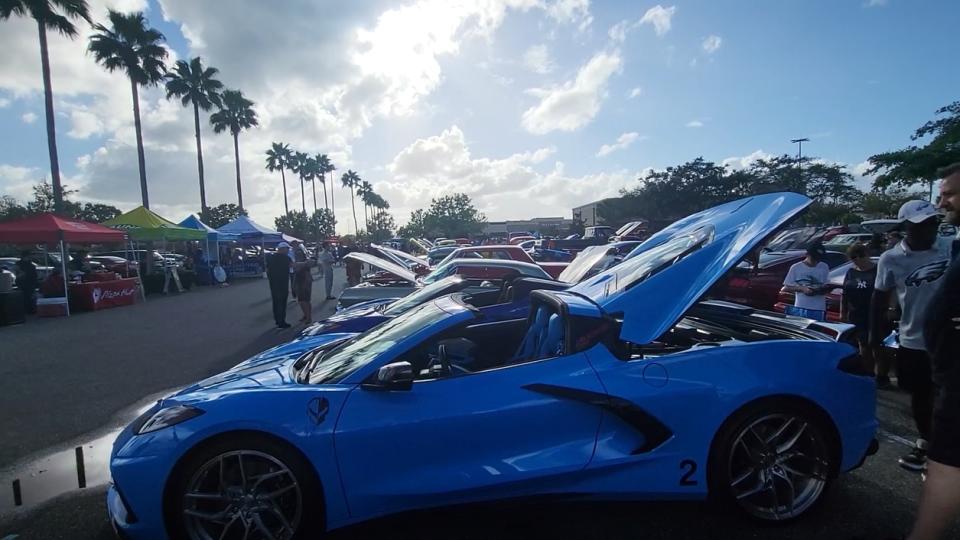 The Waterford Lakes Town Center hosted a Veterans Day Back to the Classics car show.