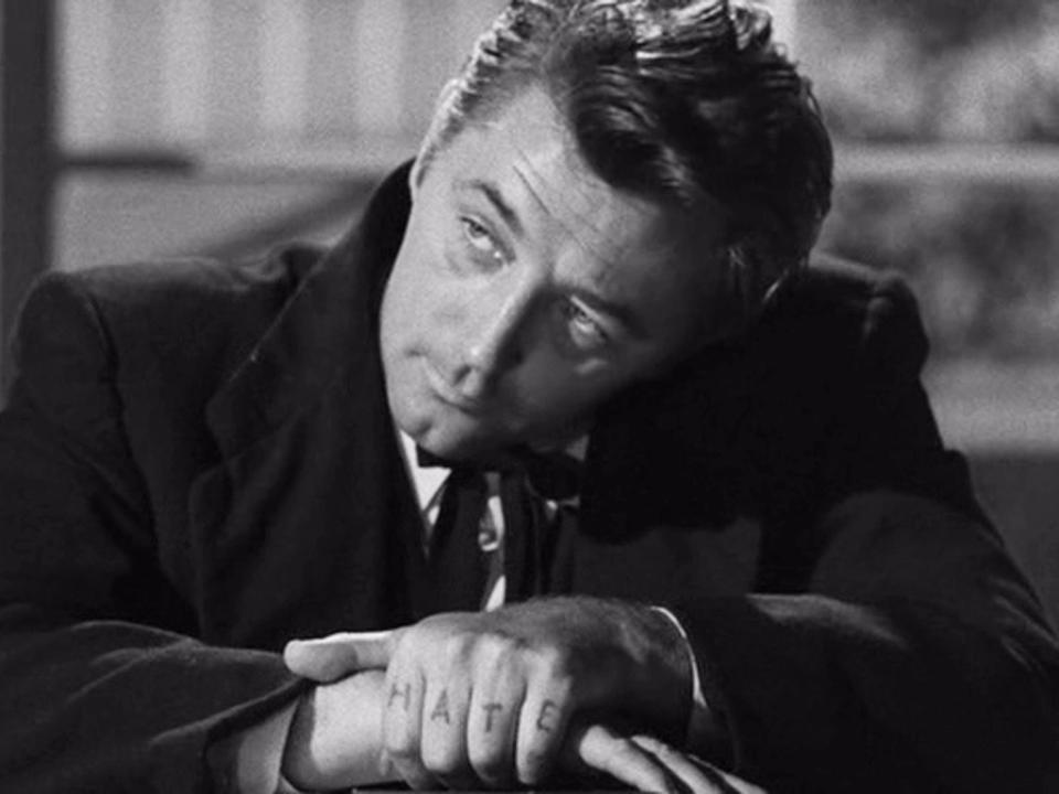 the night of the hunter robert mitchum