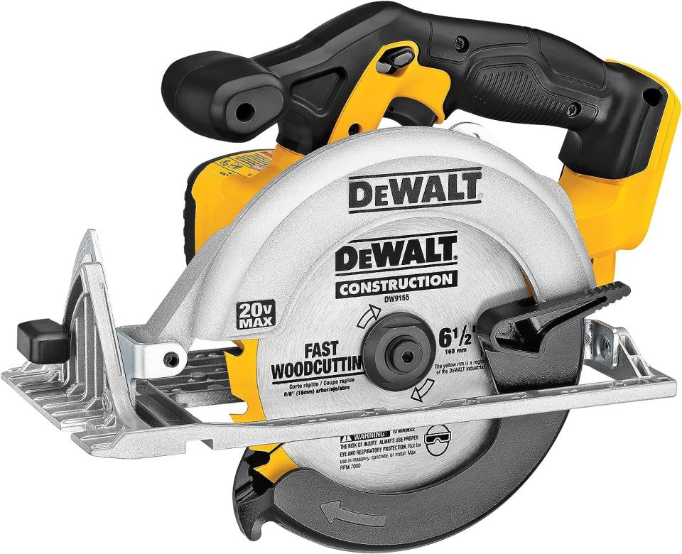 the DEWALT 6-1/2-Inch 20V MAX Circular Saw
