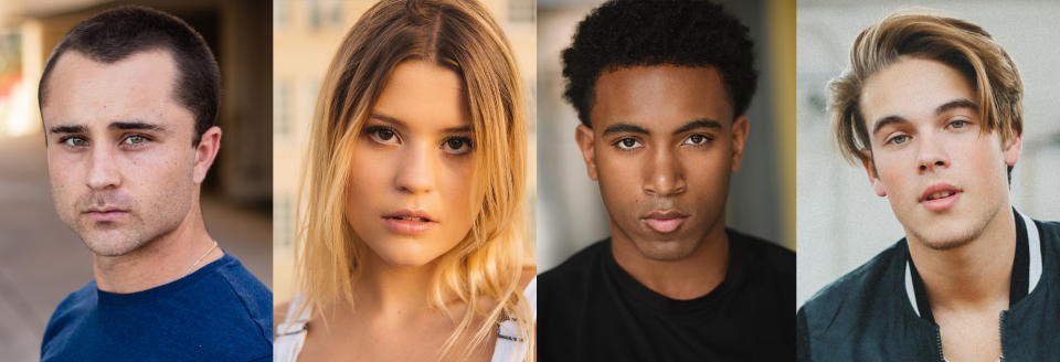 (L-R) Gattlin Griffith, Katie Burgess, LaRonn Marzett and Ricardo Hurtado - Credit: Courtesy of Jay Parenteau; John Faust; Ira Carmichaell; Brandon Andre