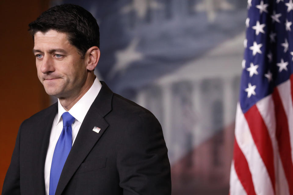 House Speaker Paul Ryan (R-Wis.) is facing pressure from the leader of the conservative House Freedom Caucus, who believes Ryan's leadership has left Republicans with little leverage for a December spending deal. (Photo: Aaron P. Bernstein/Getty Images)