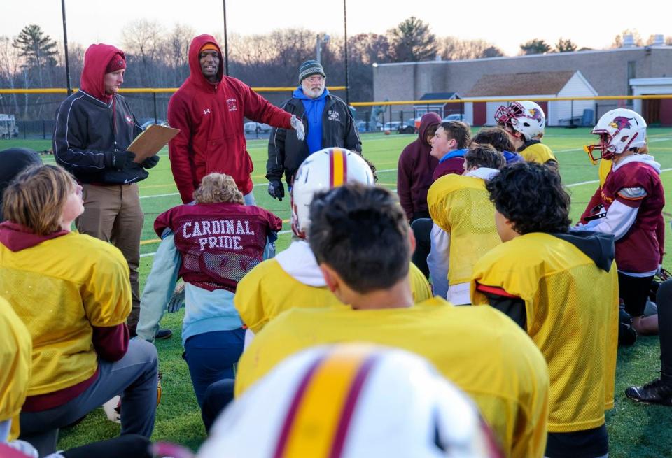 Jequan Johnson is the new co-head coach of the Cardinal Spellman High football team.