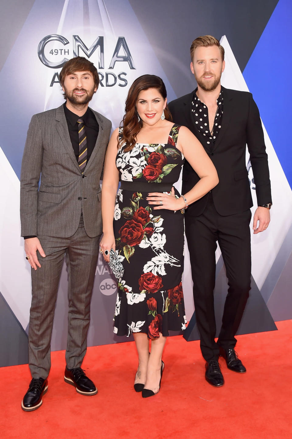 Lady Antebellum at the 2015 CMAs