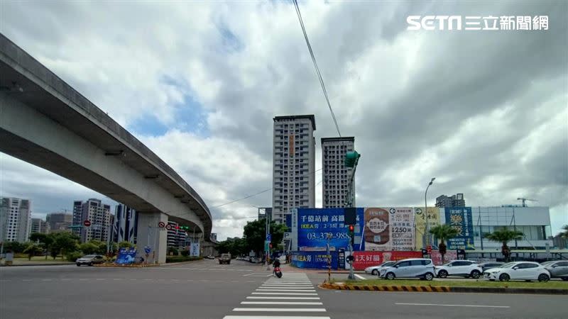 機捷沿線包括青埔地區近年房價高漲。（示意圖／記者陳韋帆攝影）