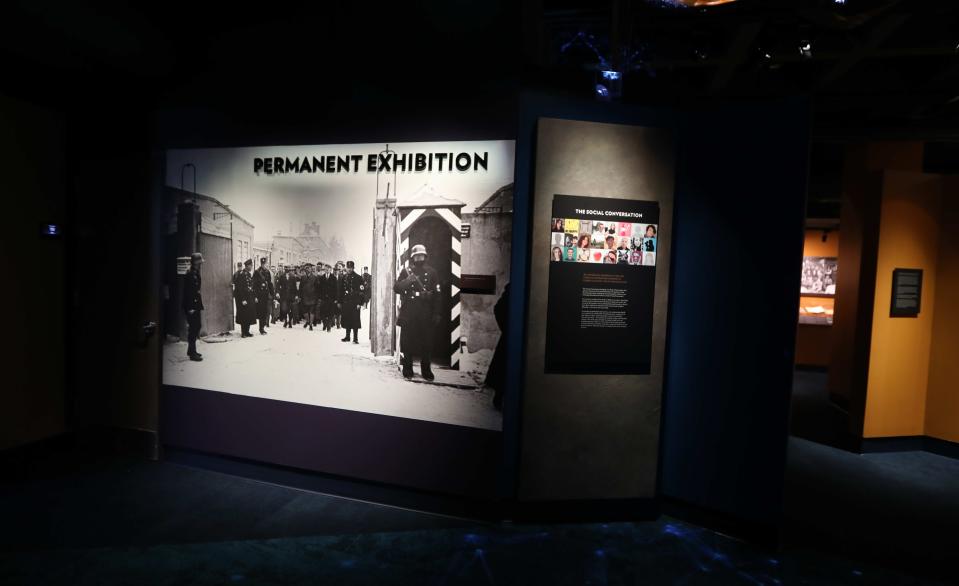 Part of the permanent exhibit of the  Holocaust Museum and Center for Tolerance and Education, photographed June 21, 2021. The museum, located at Rockland Community College in Suffern, recently opened its new permanent exhibit after a major renovation and forced closure due to the COVID-19 pandemic. 