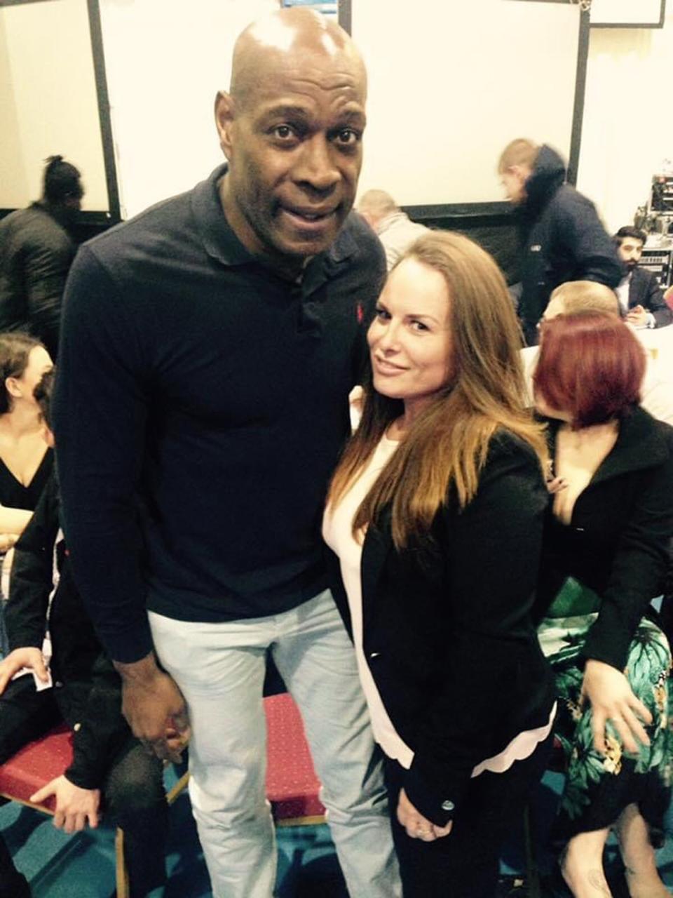 Cheryl and Frank Bruno (Collect/ PA Real Life)