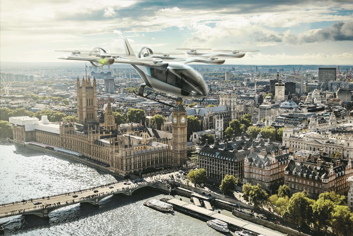 Eve envisages the aircraft will operate in cities like London.