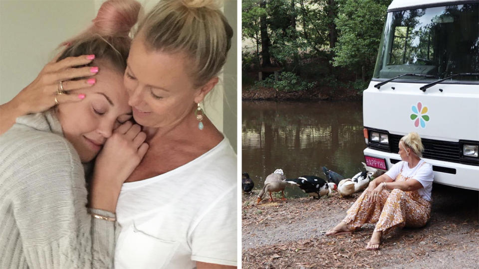 Lisa Curry has opened up about her ongoing struggles in the months after her daughter, Jaimi Kenny, passed away in September, aged 33. Pictures: Instagram/Lisa Curry