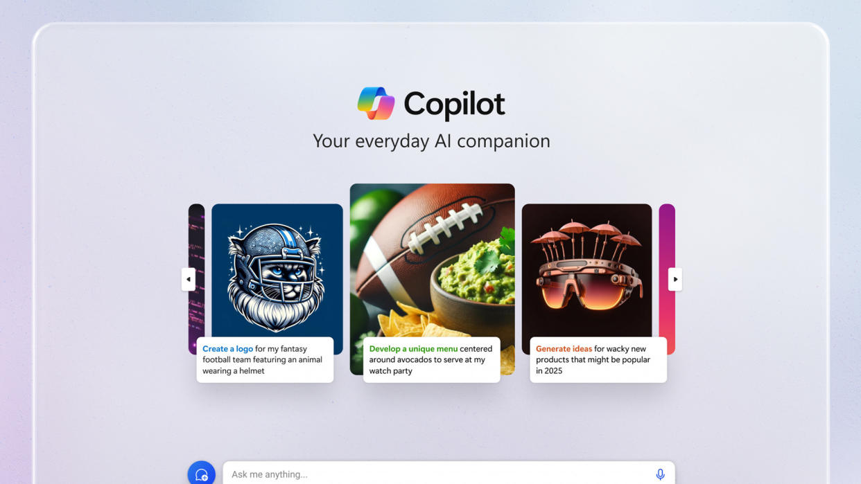  Copilot's new redesign. 