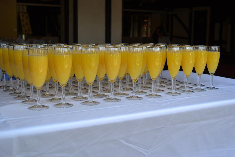 <p><strong>Buck's Fizz</strong></p><p>"First served at London's illustrious Buck's Club, this cocktail marries the sweet refreshment of orange juice with the sophisticated alcoholic kick of champagne."</p>