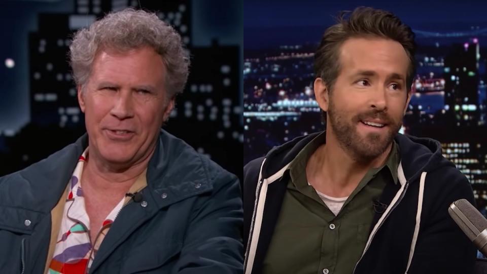 Will Ferrell on Jimmy Kimmel and Ryan Reynolds on The Tonight Show with Jimmy Fallon