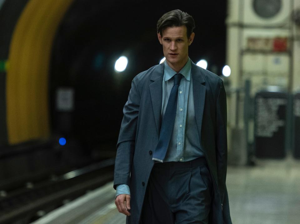 Matt Smith as Milo in "Morbius."