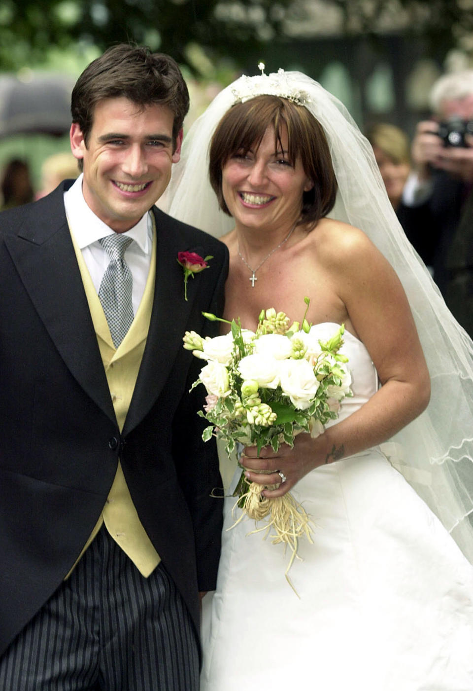 Davina and Matthew married in 2000. Copyright: [Getty]