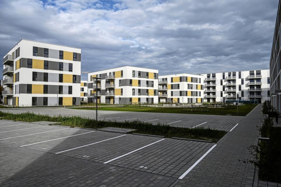 Am Rande des Flughafens BER in Schönefeld entsteht ein neues Wohnquartier.<span class="copyright">Reto Klar / FUNKE Foto Services</span>