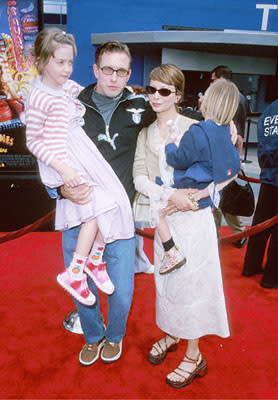 Stephen Baldwin with his Baldwin brood at the Universal Studios Cinema premiere of Universal's The Flintstones In Viva Rock Vegas in Los Angeles